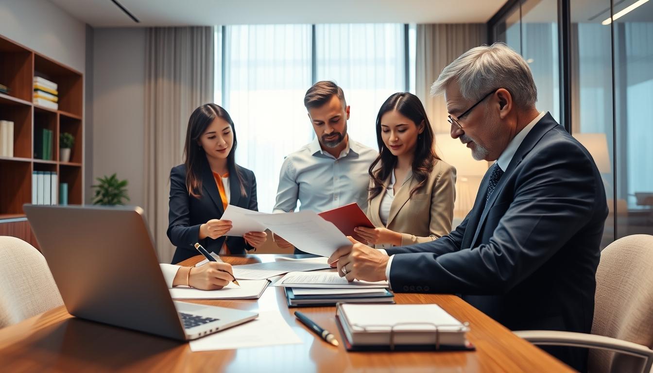 Property settlement documents and transfer review